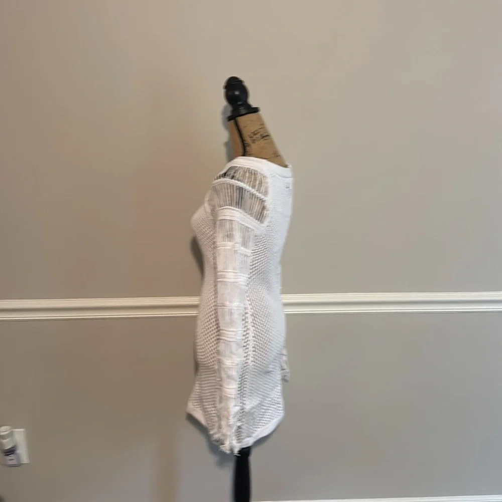 Camila Coelho White Knit Sweater dress size medium